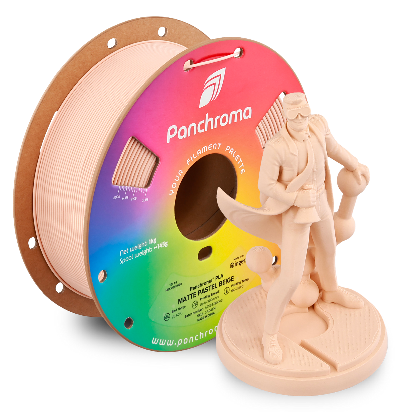 Polymaker Panchroma Matte PLA Filament 1kg 1.75 mm