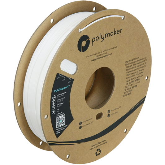 Polymaker PolySupport 3D-Druck Stützmaterial für PLA-Filamente