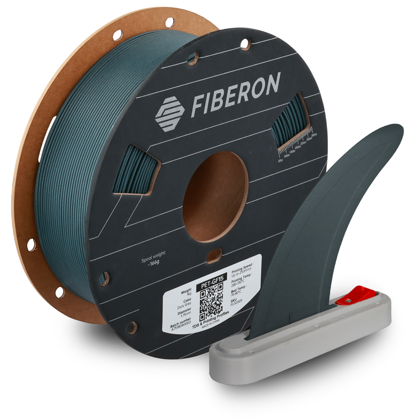 Polymaker Fiberon PET-GF15 Filament 1kg 1.75mm