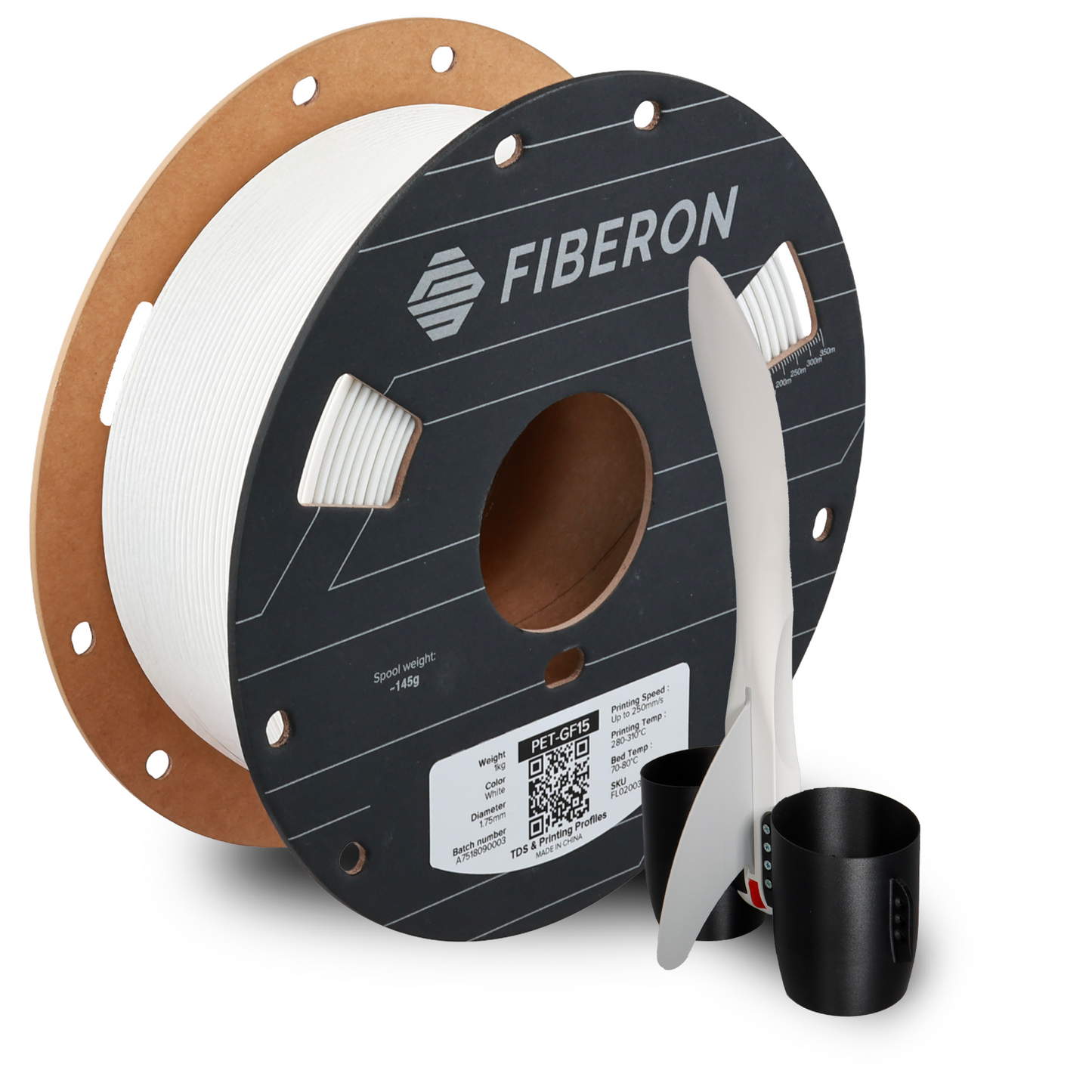 Polymaker Fiberon PET-GF15 Filament 1kg 1.75mm