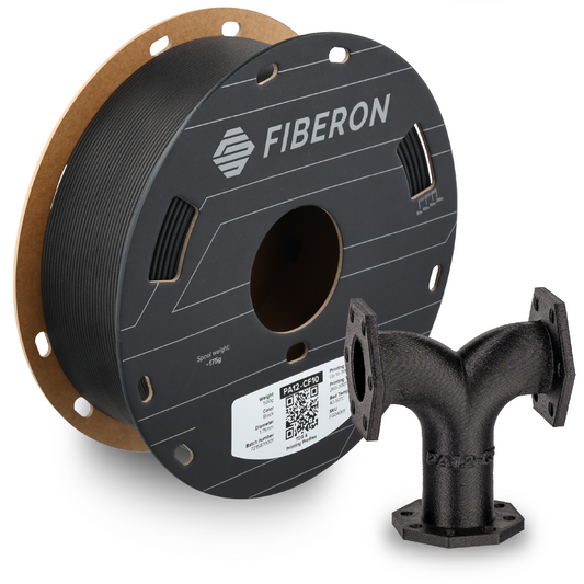 Polymaker Fiberon PA12-CF10 1,75 mm Filament in einer Verpackung