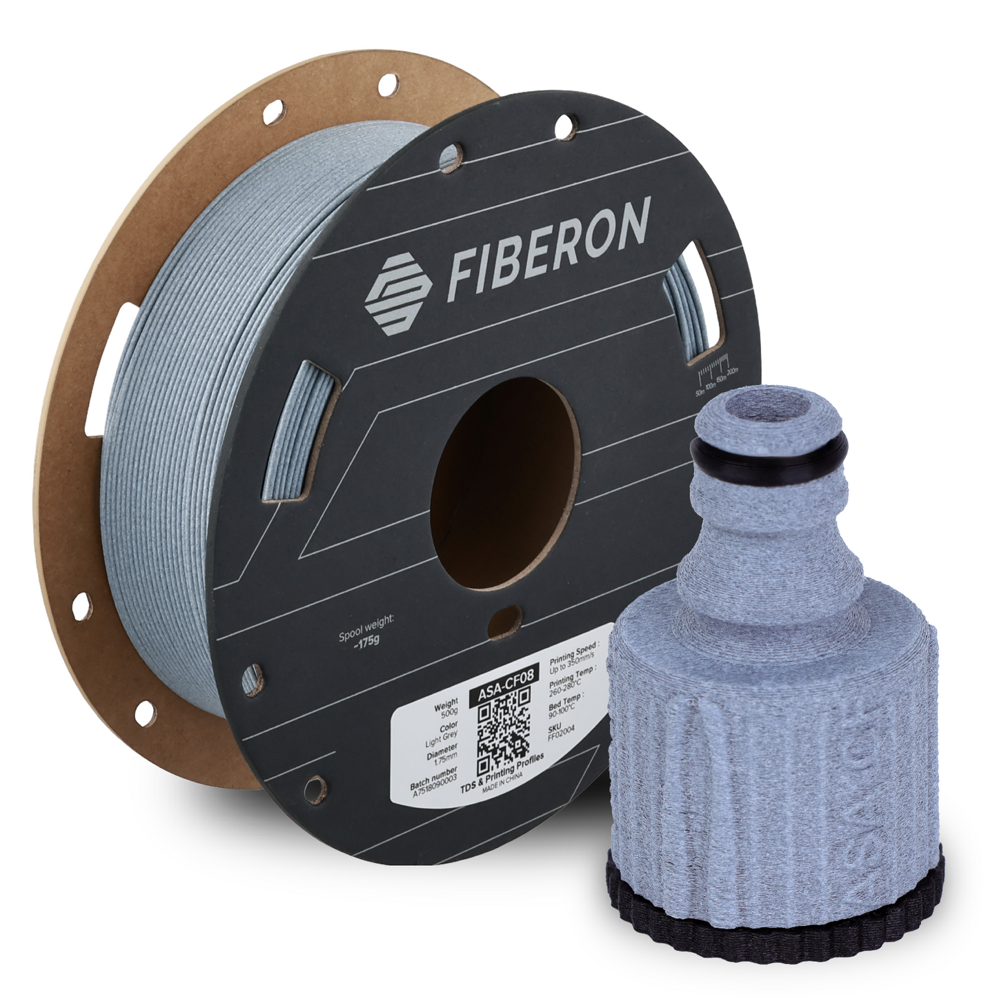 Polymaker Fiberon ASA-CF08 Filament 0.5kg 1.75mm