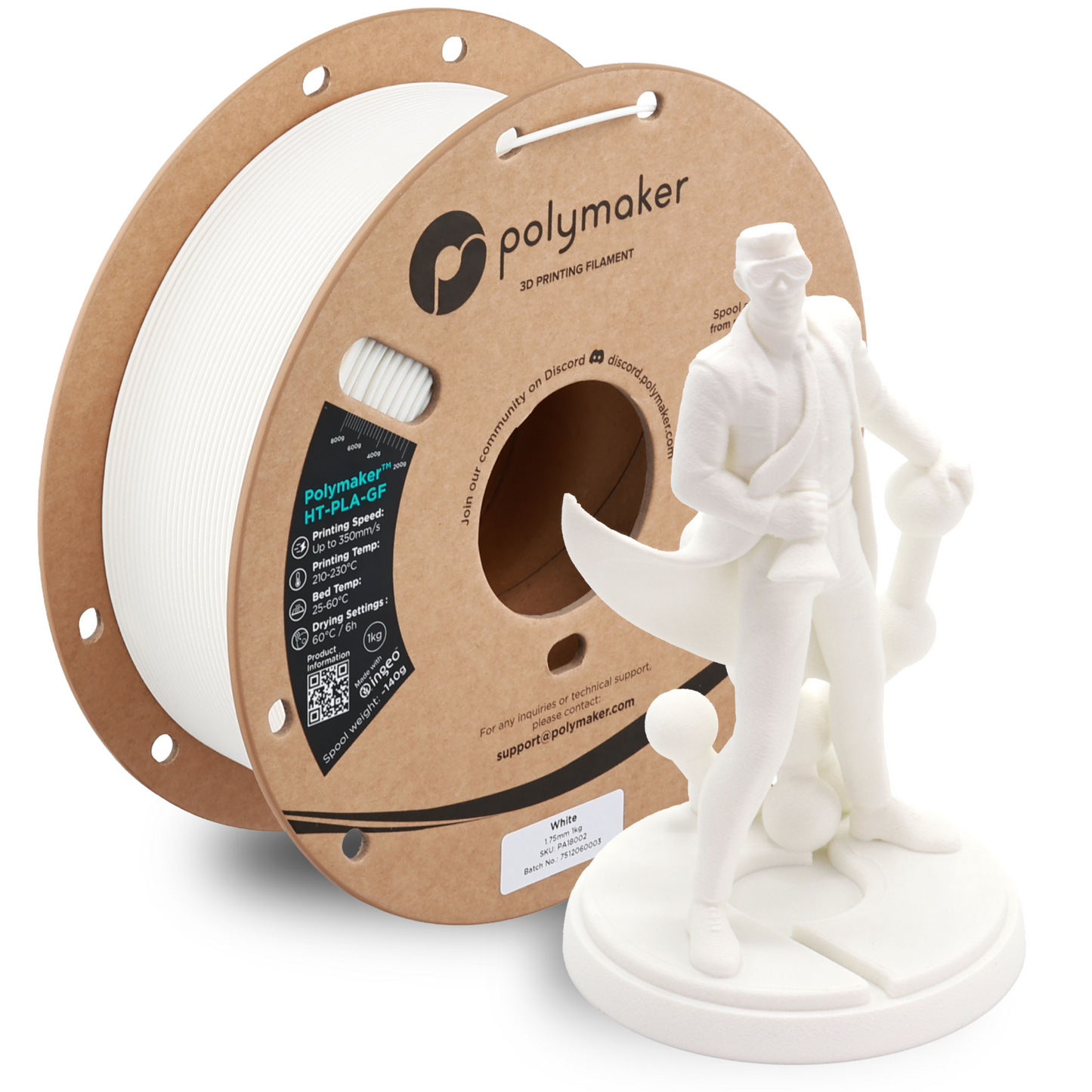 Polymaker HT-PLA-GF Filament 1kg 1.75 mm