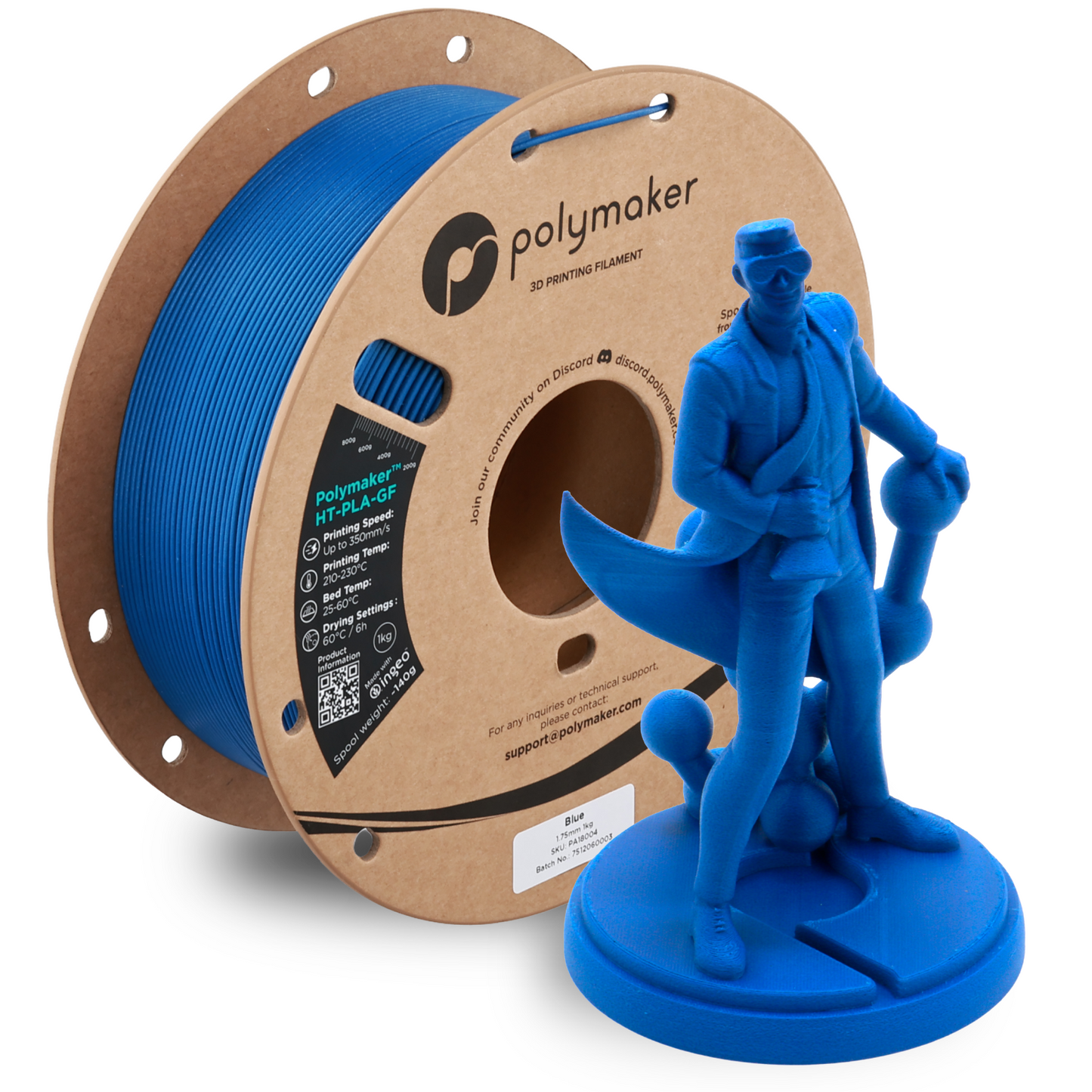 Polymaker HT-PLA-GF Filament 1kg 1.75 mm