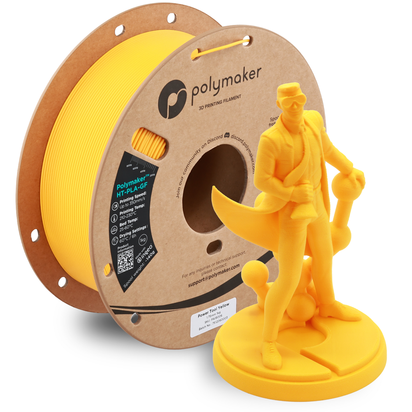Polymaker HT-PLA-GF Filament 1kg 1.75 mm