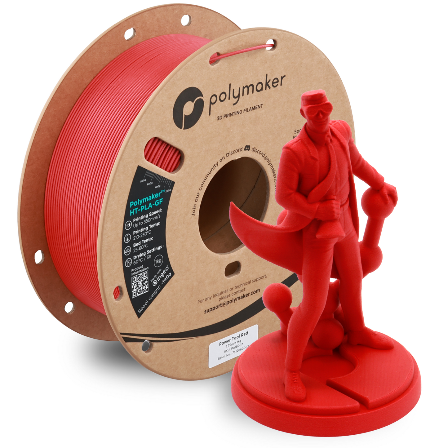 Polymaker HT-PLA-GF Filament 1kg 1.75 mm