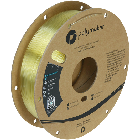 Polymaker PolyDissolve S1 0.75kg 1.75mm PVA Filament