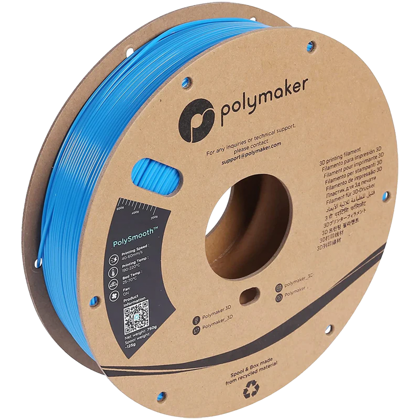 Polymaker PolySmooth PVB 0.75kg 1.75mm