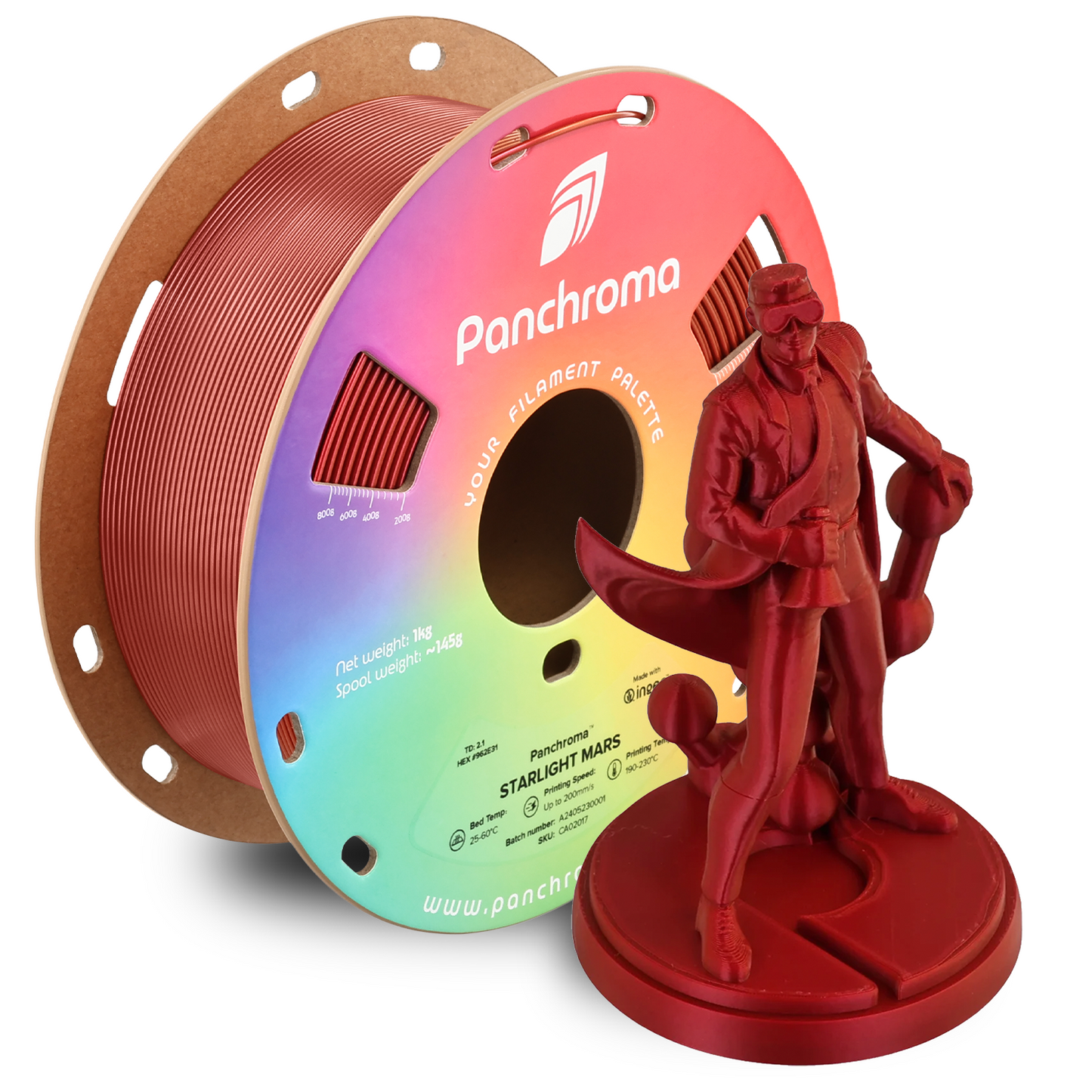 Polymaker Panchroma Starlight PLA Filament 1kg 1.75 mm