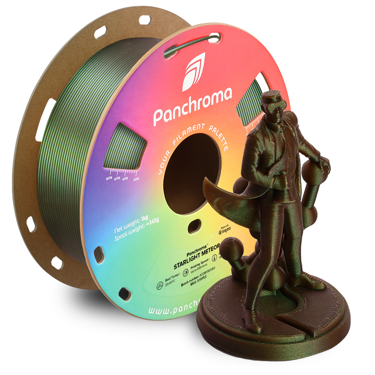 Polymaker Panchroma Starlight PLA Filament 1kg 1.75 mm