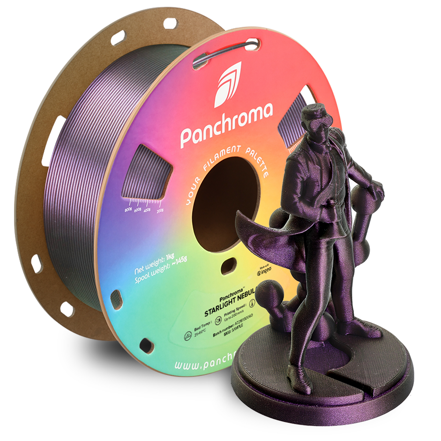 Polymaker Panchroma Starlight PLA Filament 1kg 1.75 mm