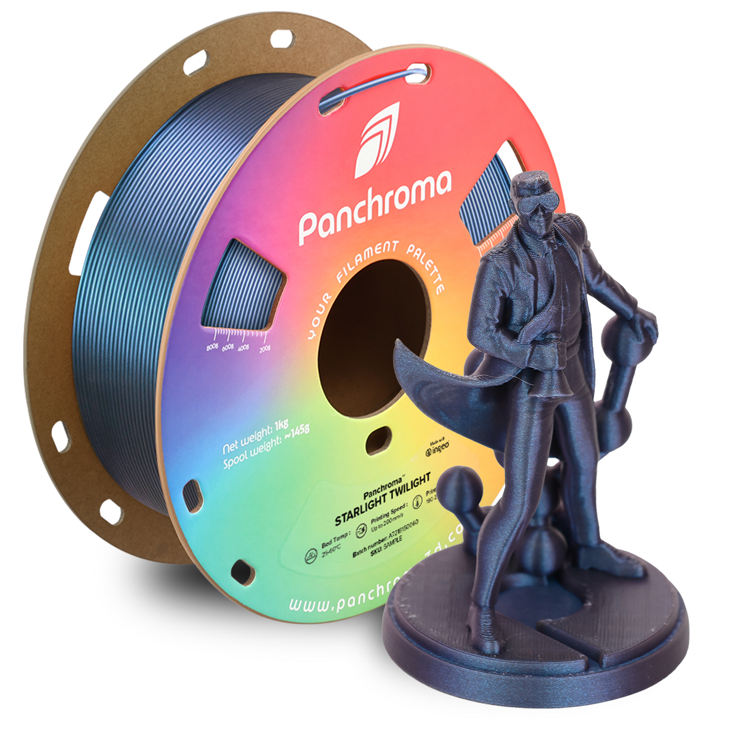 Polymaker Panchroma Starlight PLA Filament 1kg 1.75 mm
