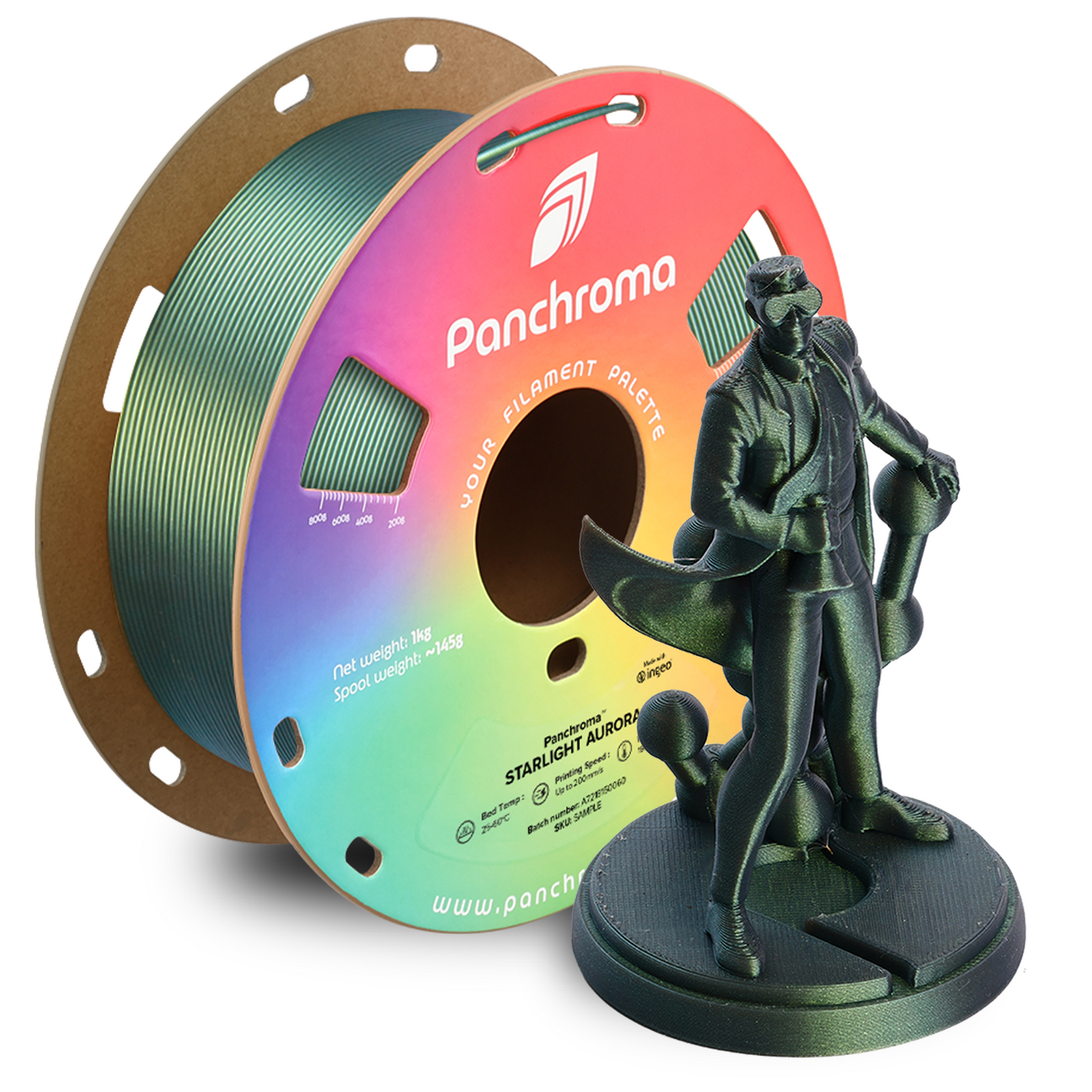Polymaker Panchroma Starlight PLA Filament 1kg 1.75 mm