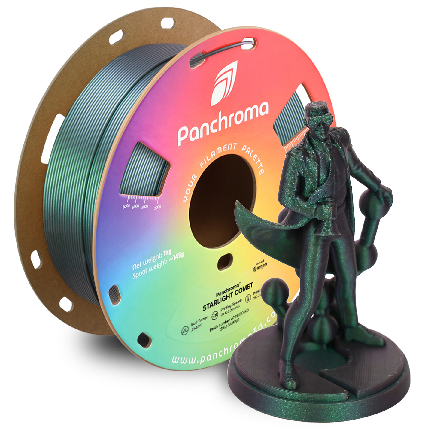 Polymaker Panchroma Starlight PLA Filament 1kg 1.75 mm