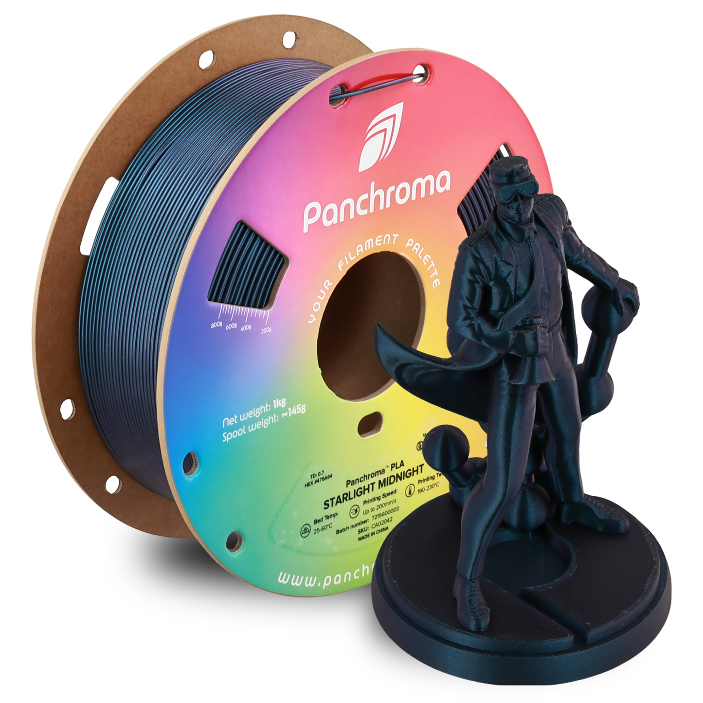 Polymaker Panchroma Starlight PLA Filament 1kg 1.75 mm