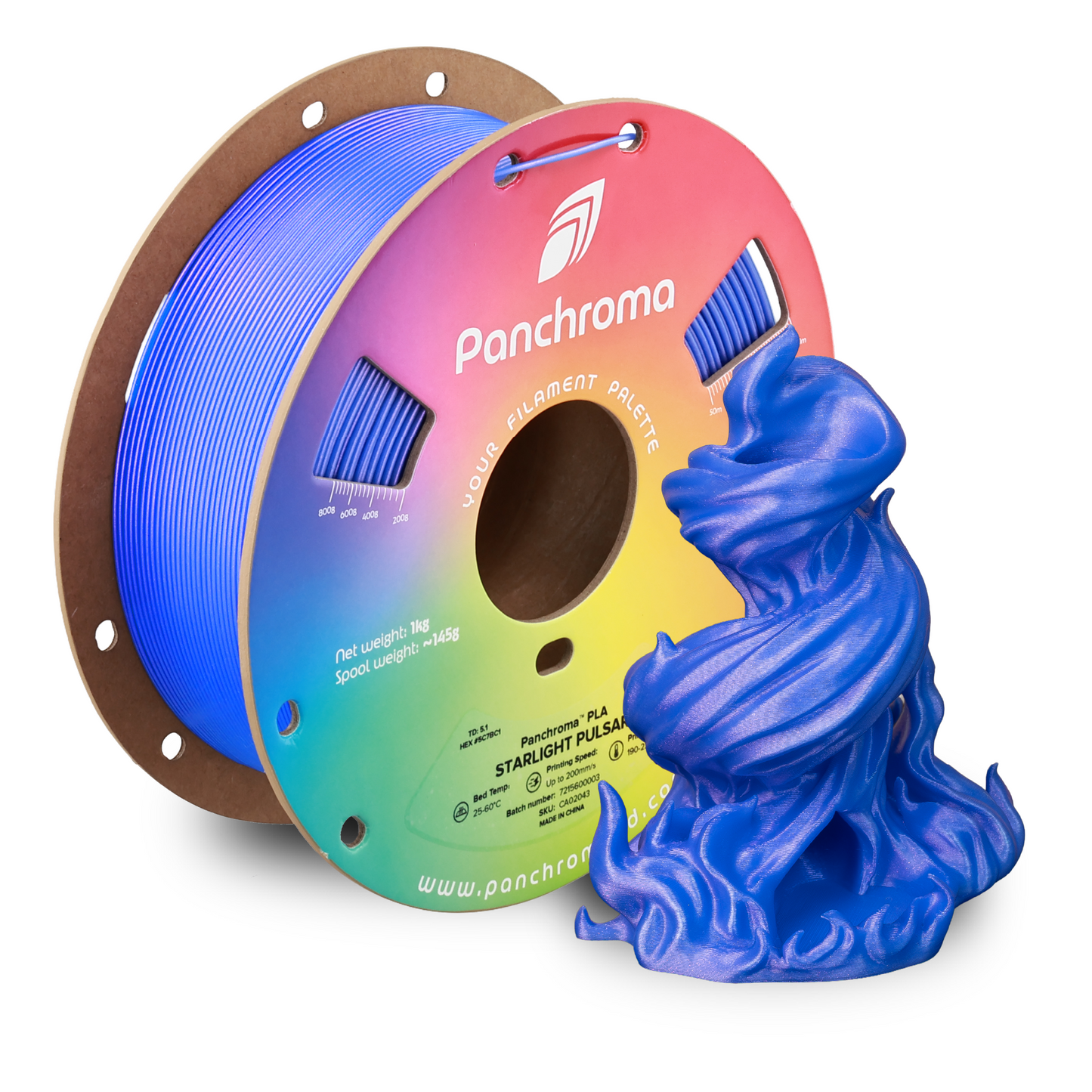 Polymaker Panchroma Starlight PLA Filament 1kg 1.75 mm