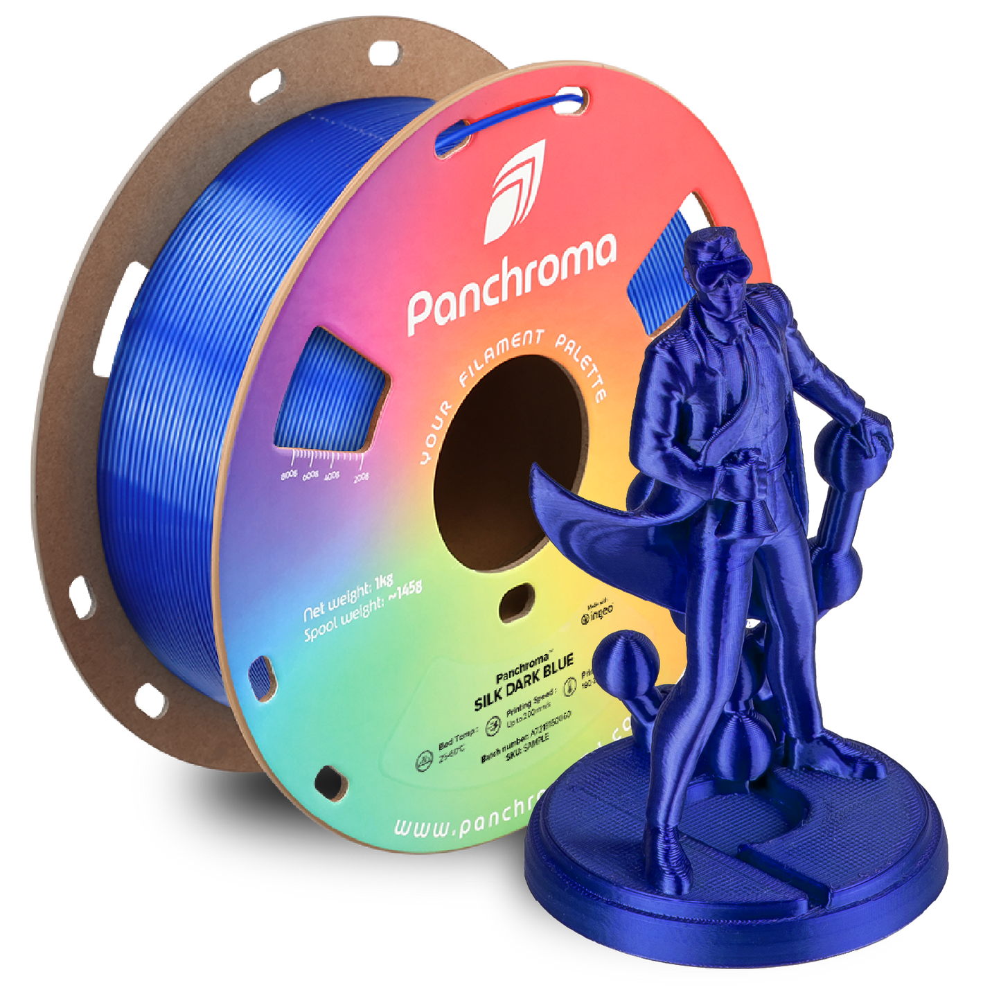 Polymaker Panchroma Silk PLA Filament 1kg 1.75 mm