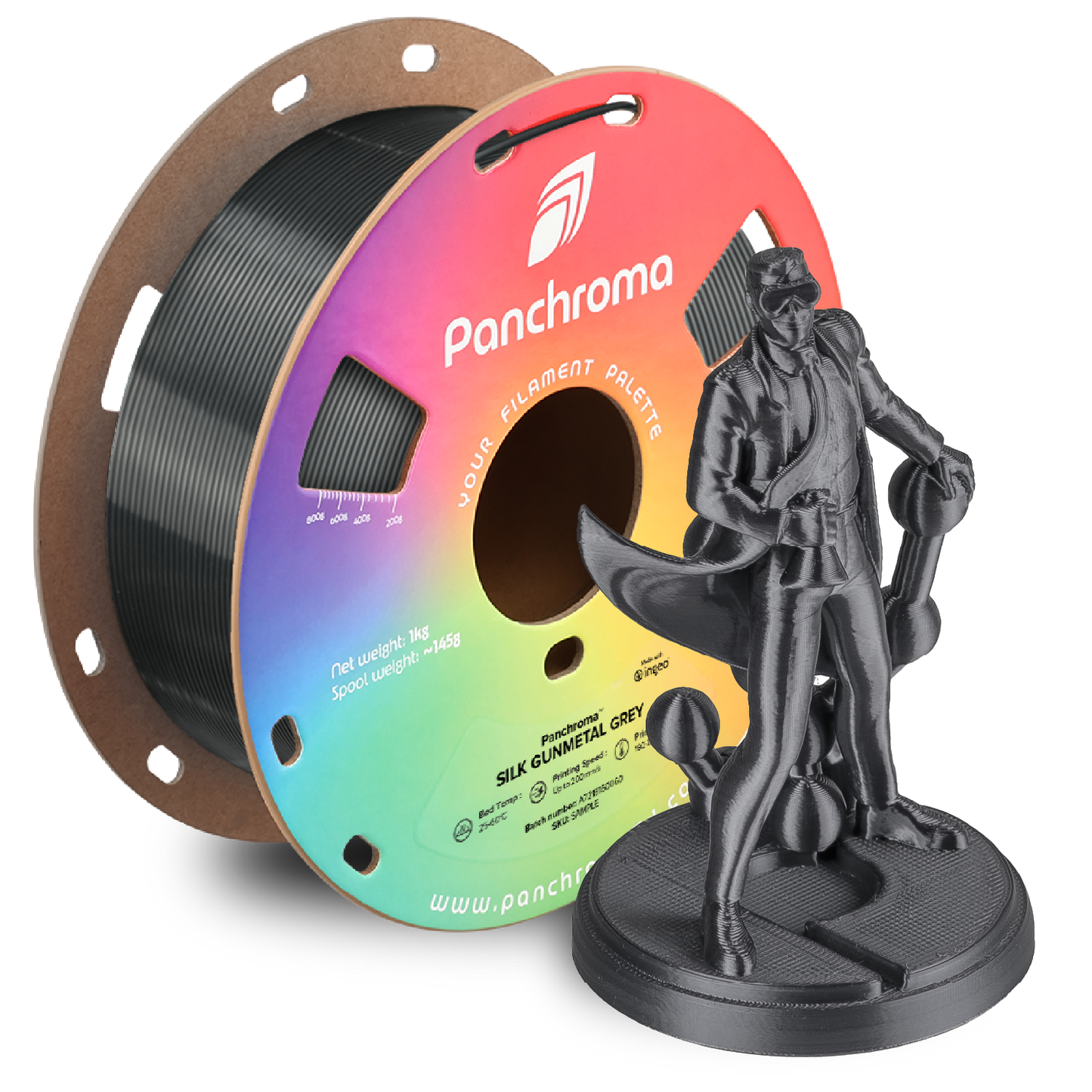 Polymaker Panchroma Silk PLA Filament 1kg 1.75 mm