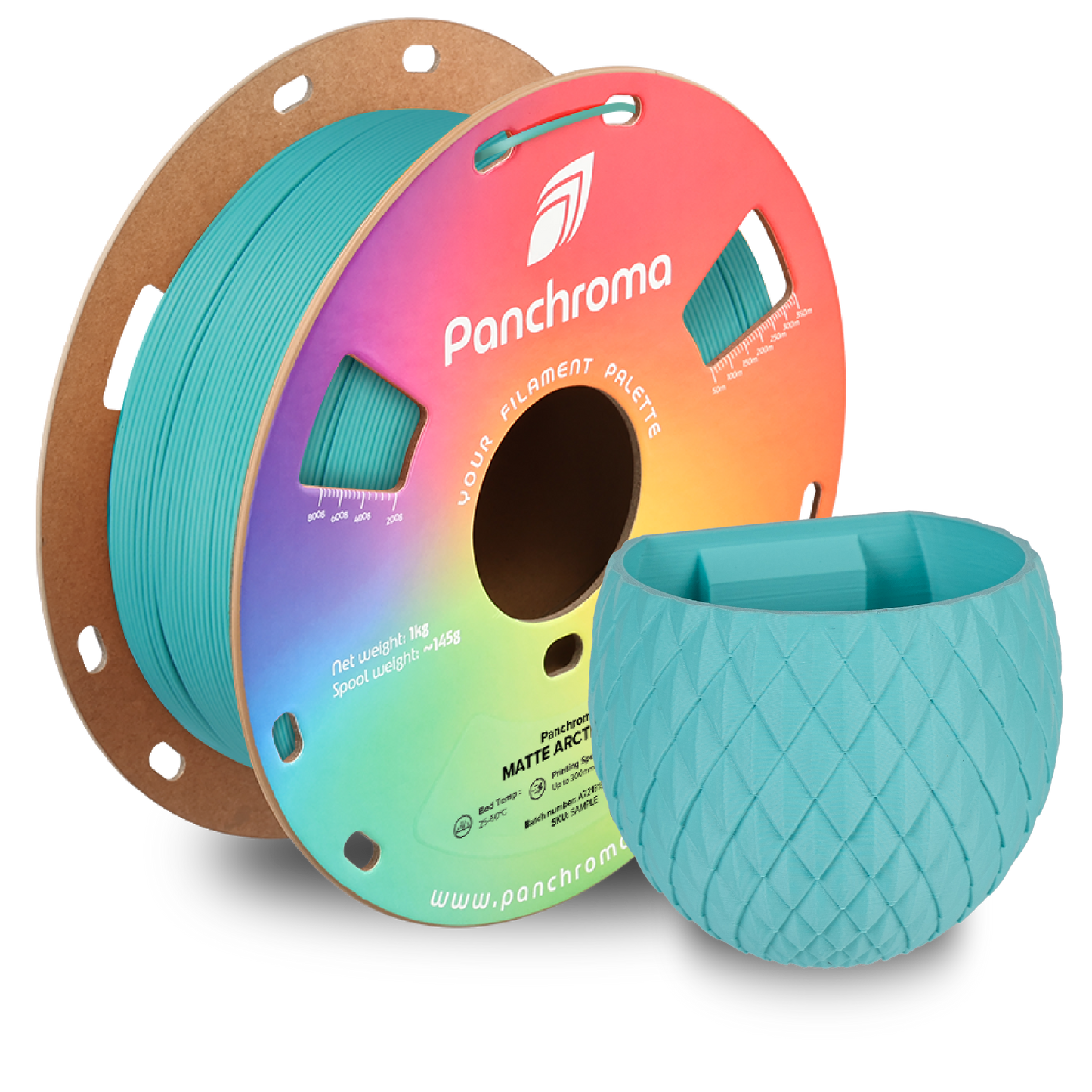 Polymaker Panchroma Matte PLA Filament 1kg 1.75 mm
