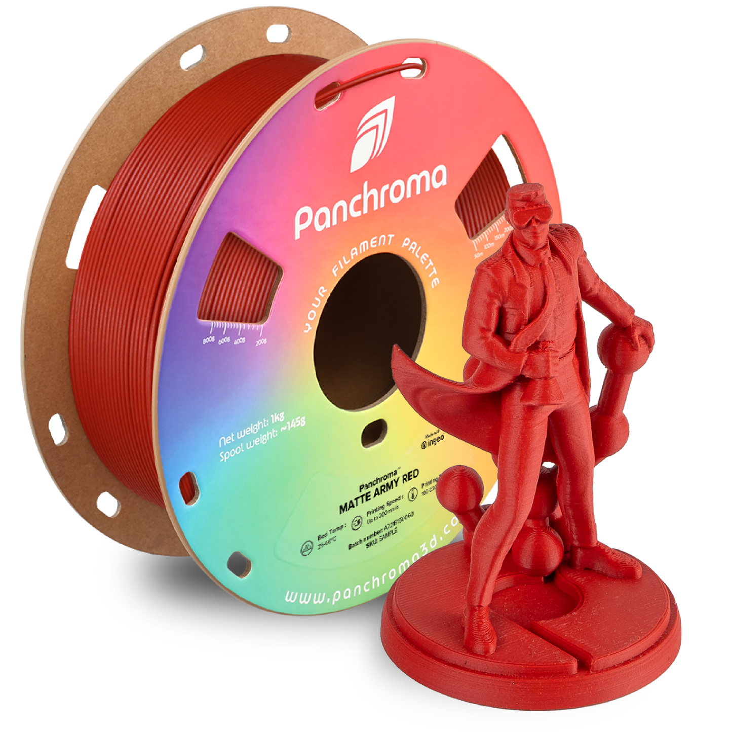 Polymaker Panchroma Matte PLA Filament 1kg 1.75 mm
