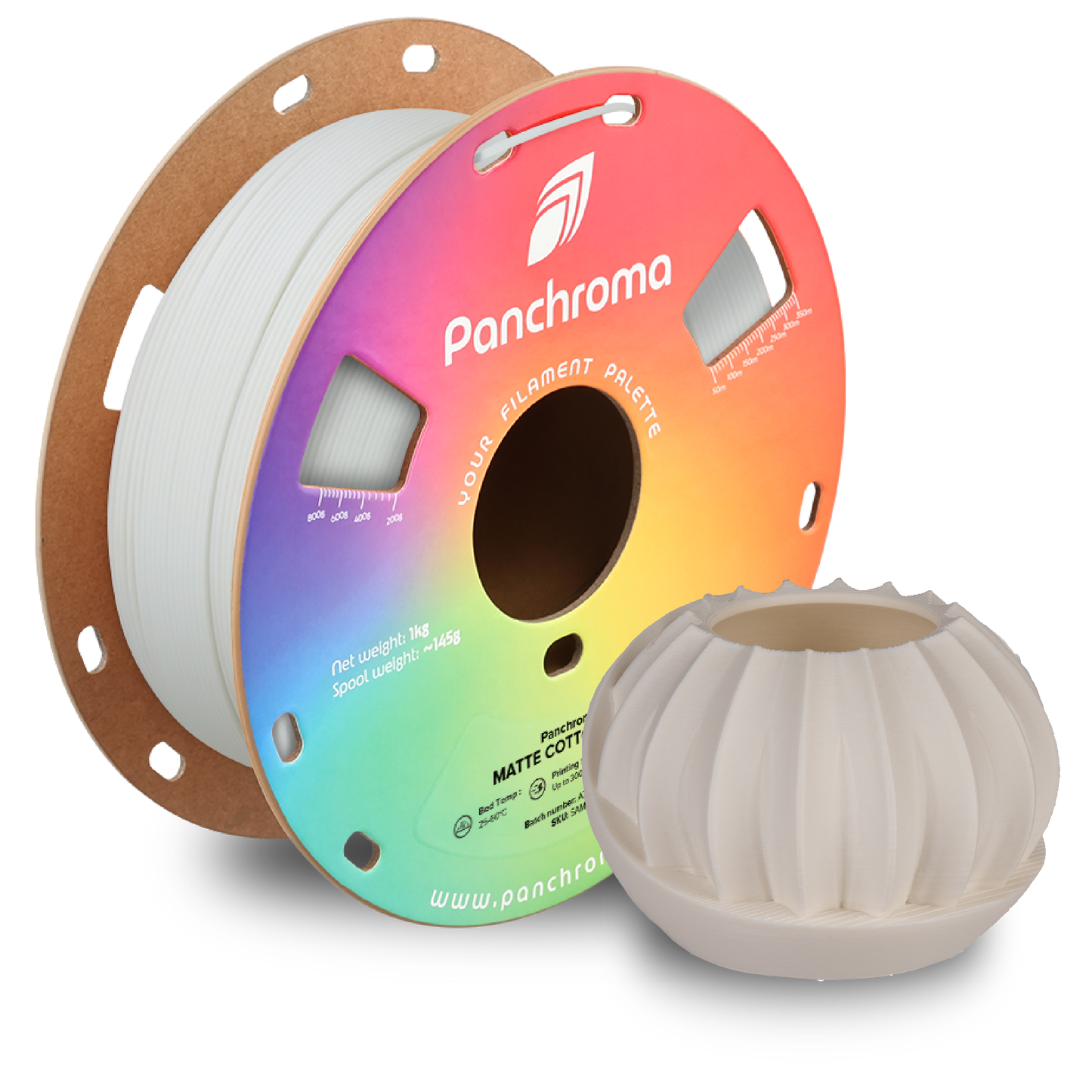Polymaker Panchroma Matte PLA Filament 1kg 1.75 mm