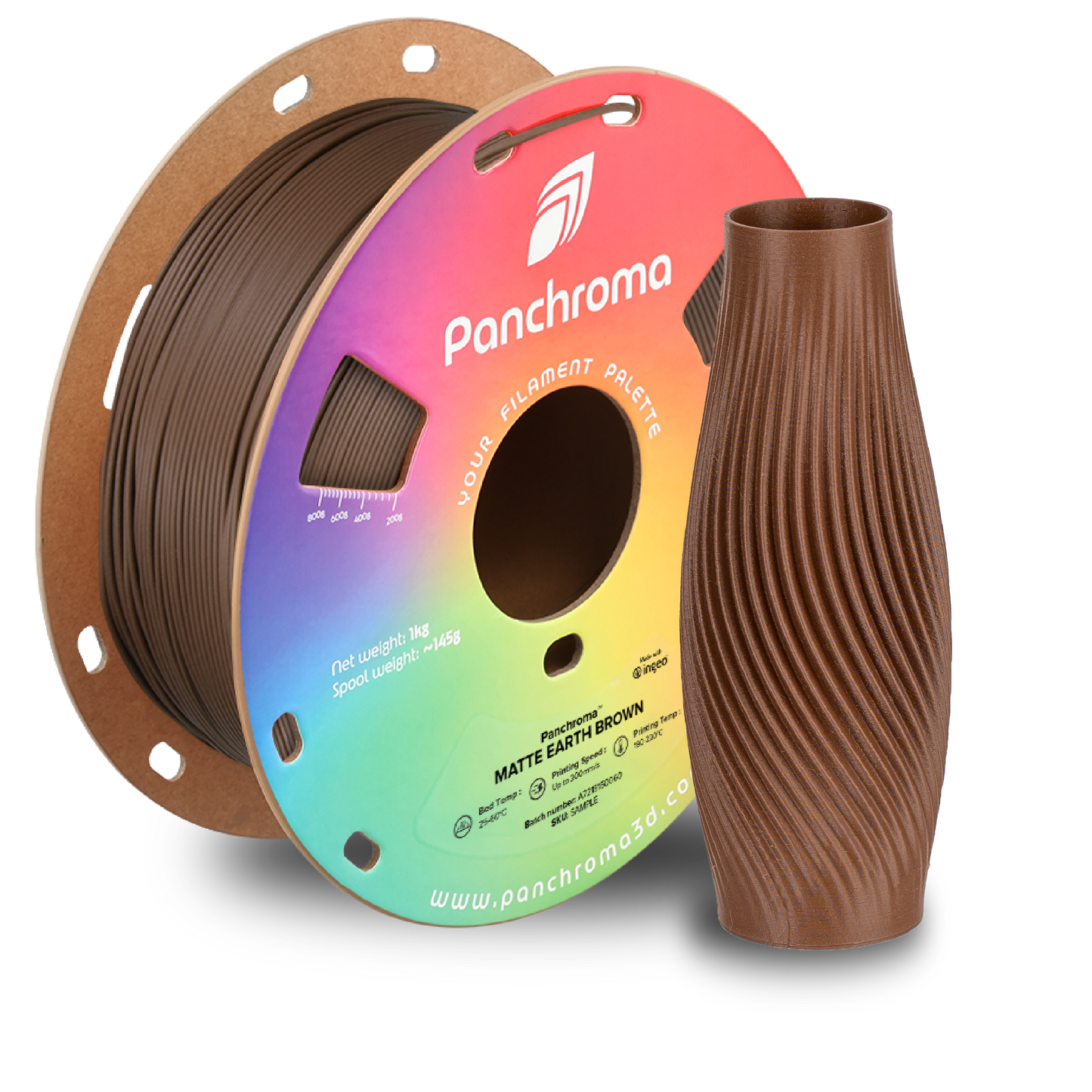 Polymaker Panchroma Matte PLA Filament 1kg 1.75 mm
