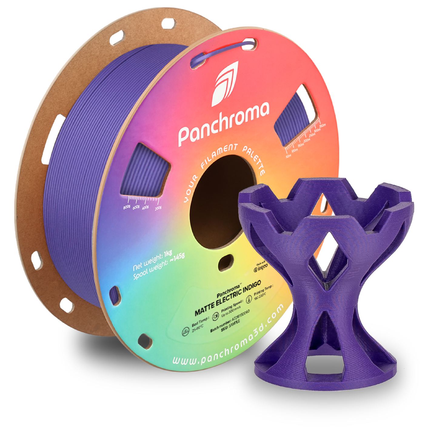 Polymaker Panchroma Matte PLA Filament 1kg 1.75 mm