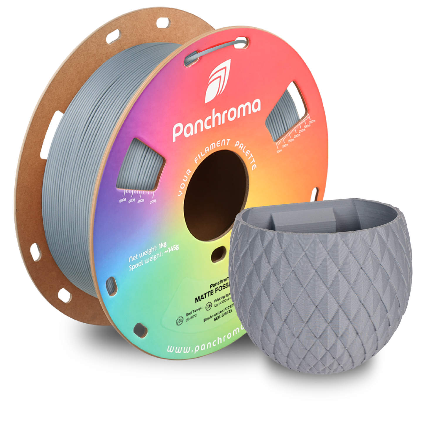 Polymaker Panchroma Matte PLA Filament 1kg 1.75 mm