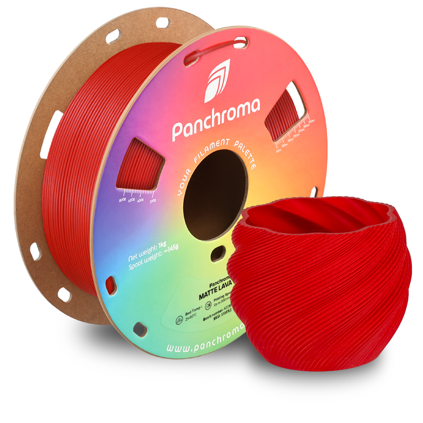 Polymaker Panchroma Matte PLA Filament 1kg 1.75 mm