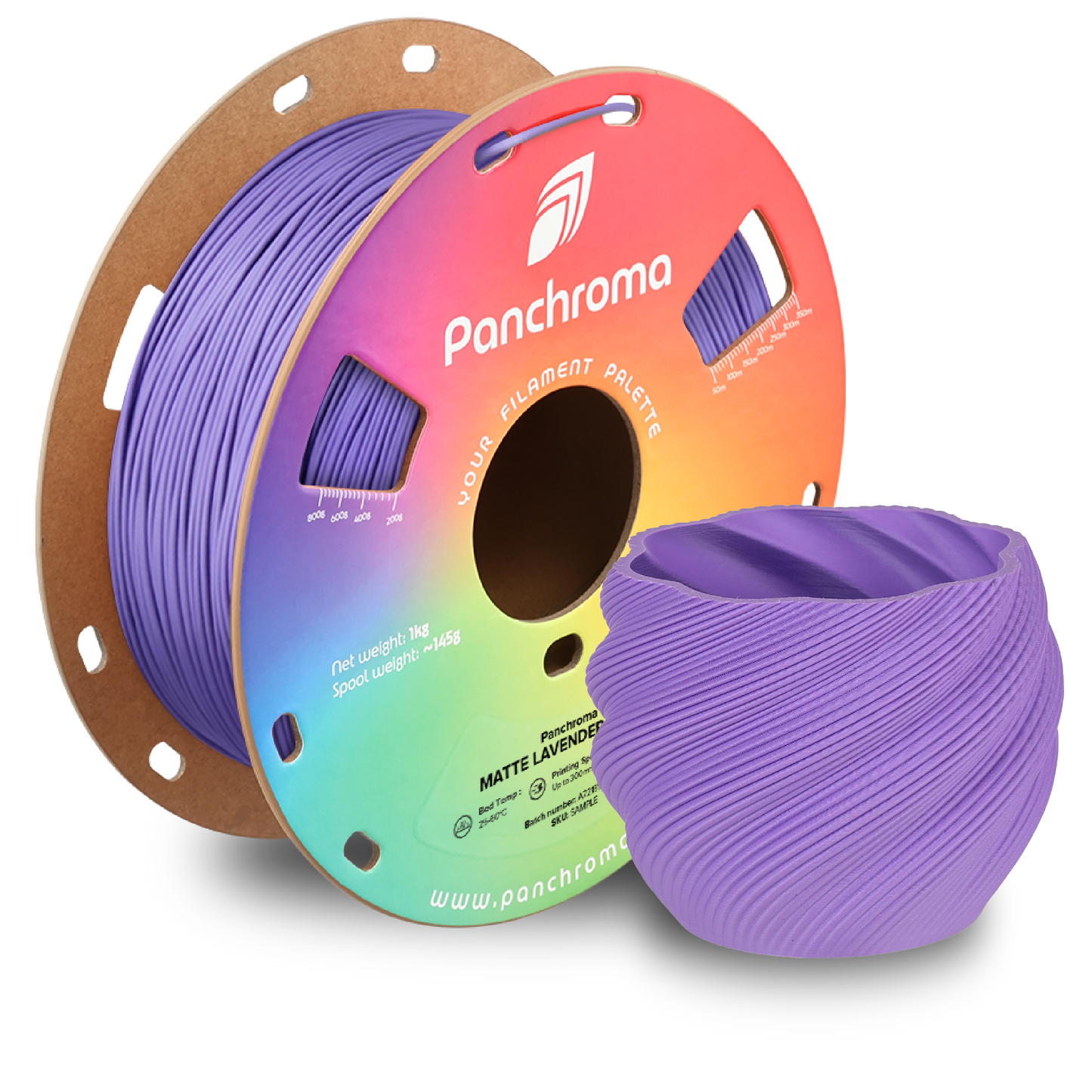 Polymaker Panchroma Matte PLA Filament 1kg 1.75 mm