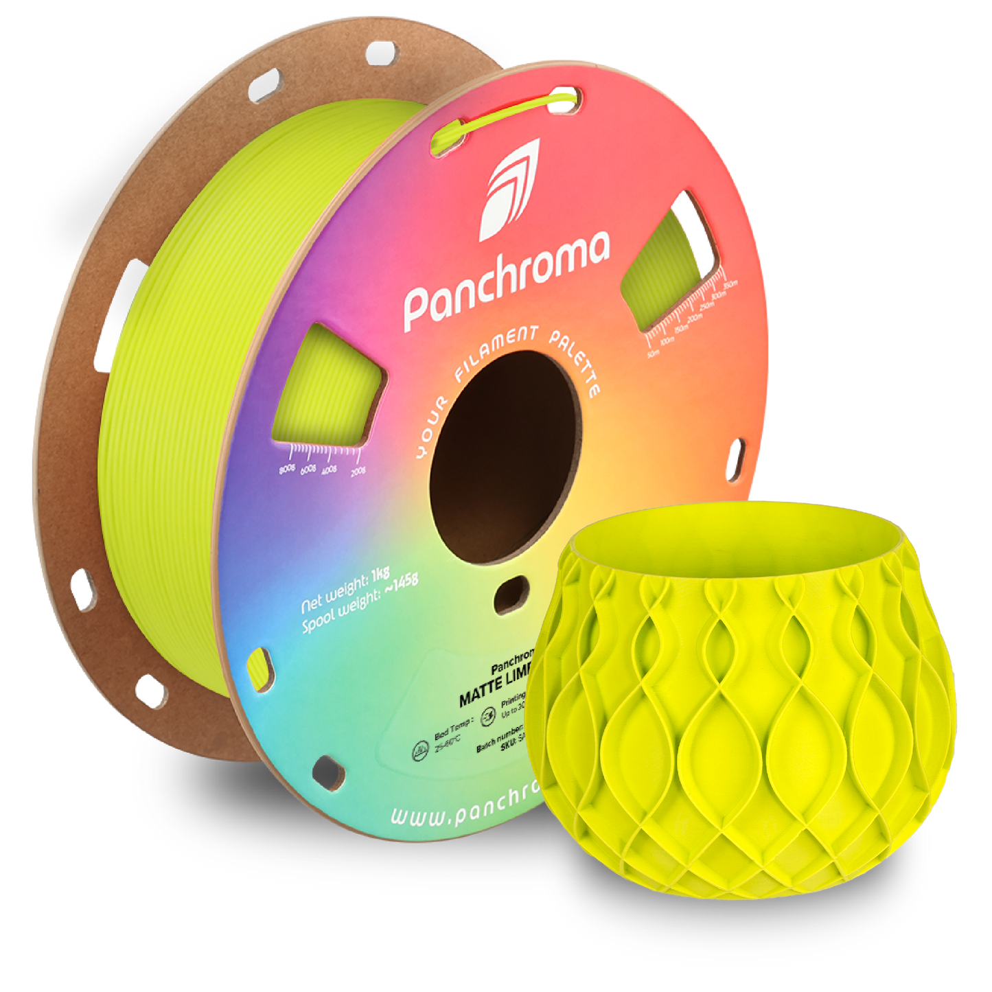 Polymaker Panchroma Matte PLA Filament 1kg 1.75 mm