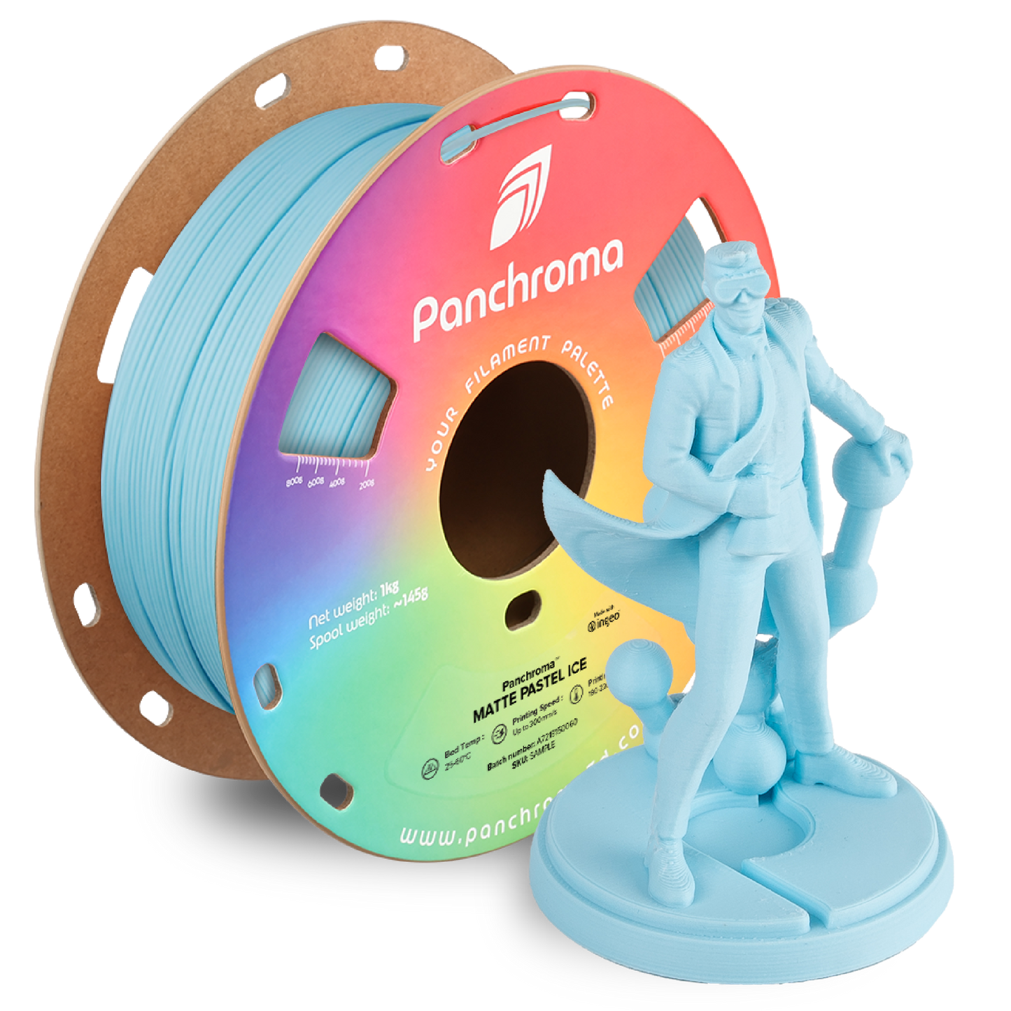Polymaker Panchroma Matte PLA Filament 1kg 1.75 mm