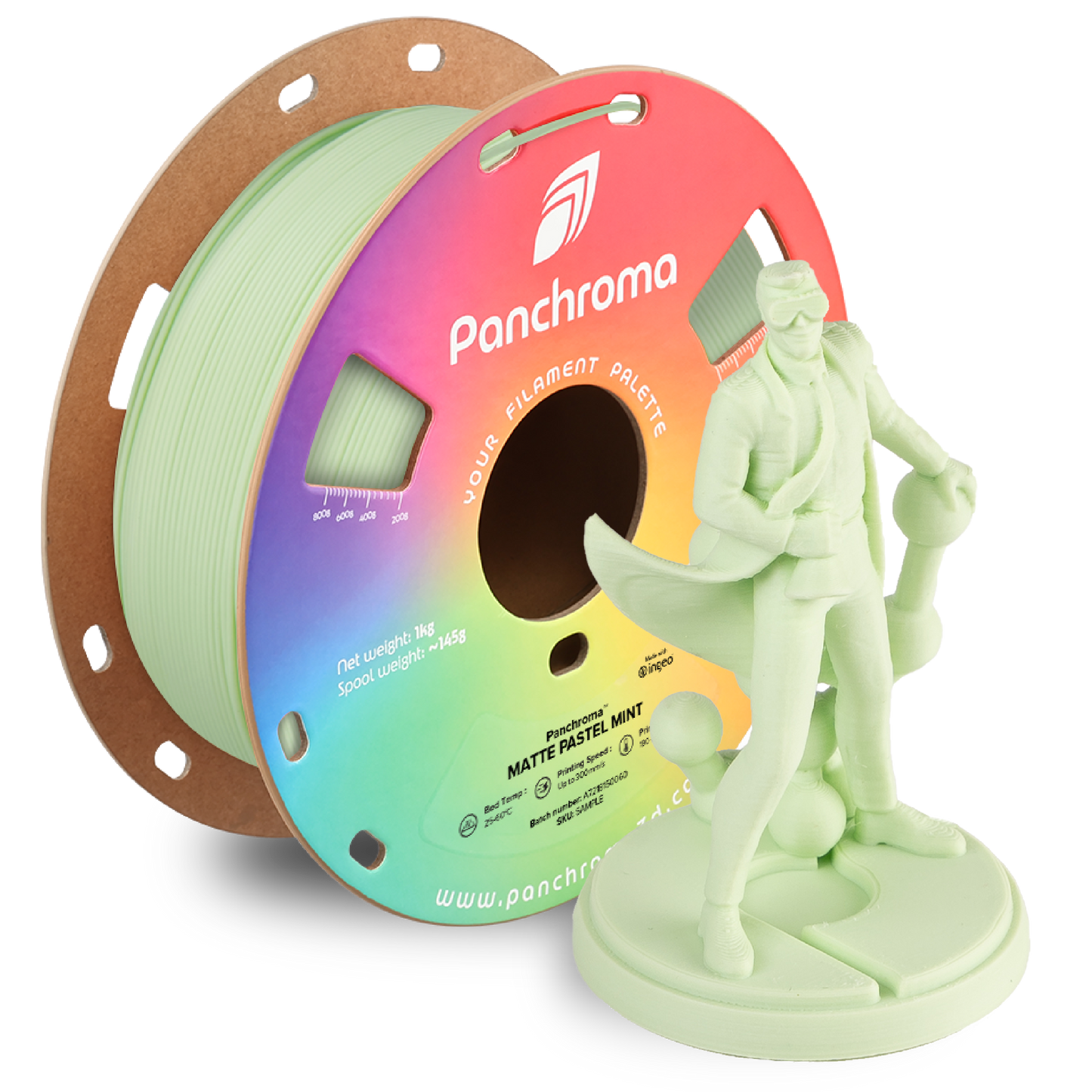 Polymaker Panchroma Matte PLA Filament 1kg 1.75 mm