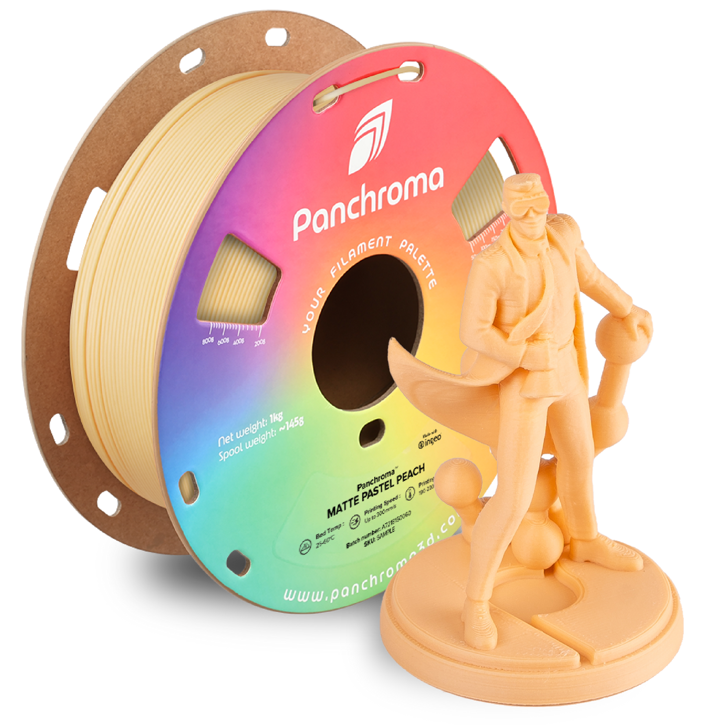 Polymaker Panchroma Matte PLA Filament 1kg 1.75 mm