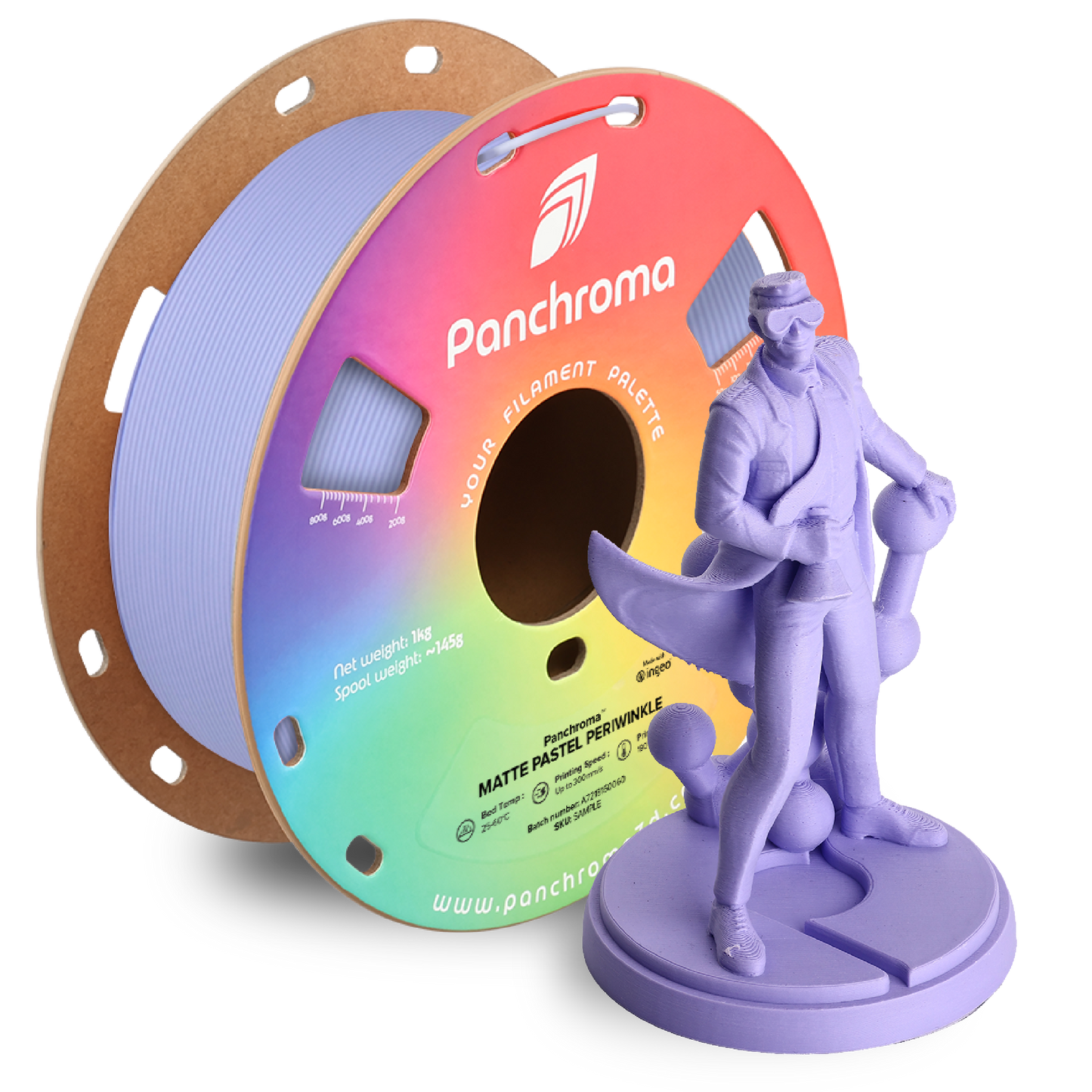 Polymaker Panchroma Matte PLA Filament 1kg 1.75 mm