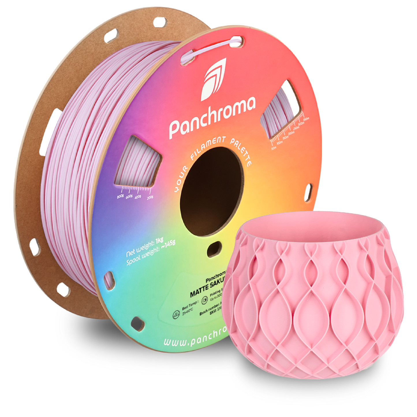Polymaker Panchroma Matte PLA Filament 1kg 1.75 mm