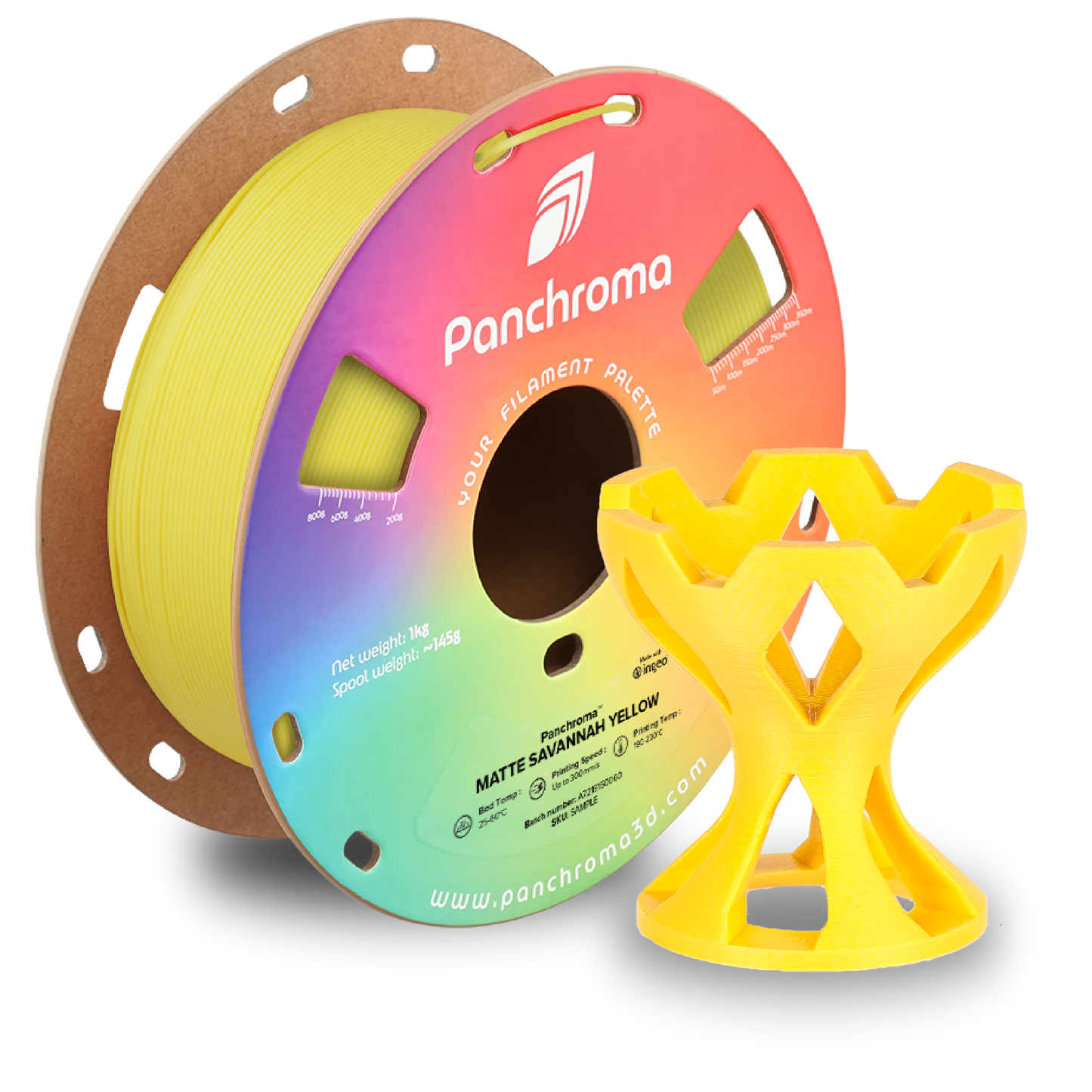 Polymaker Panchroma Matte PLA Filament 1kg 1.75 mm