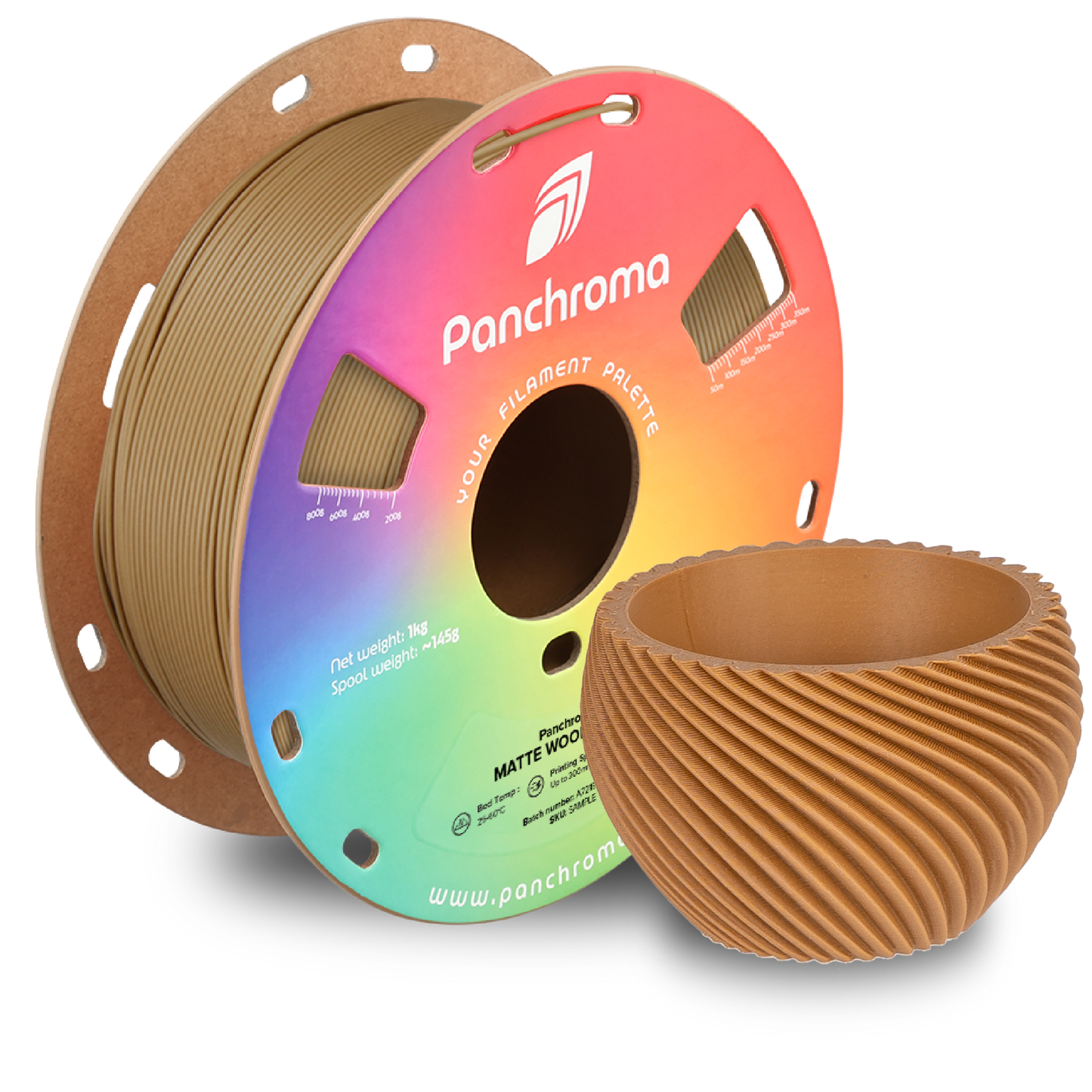 Polymaker Panchroma Matte PLA Filament 1kg 1.75 mm