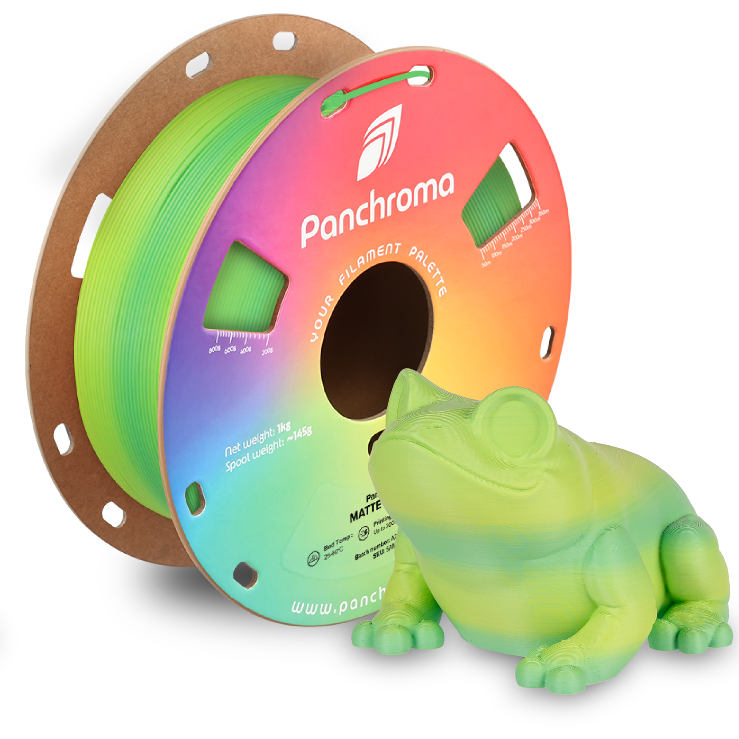 Polymaker Panchroma Gradient Matte PLA 1kg 1.75mm