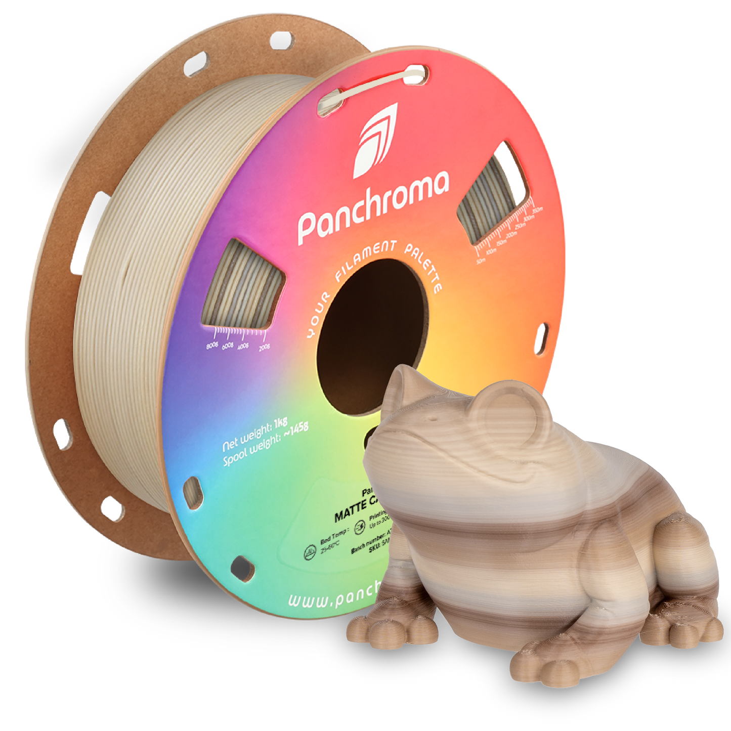 Polymaker Panchroma Gradient Matte PLA 1kg 1.75mm