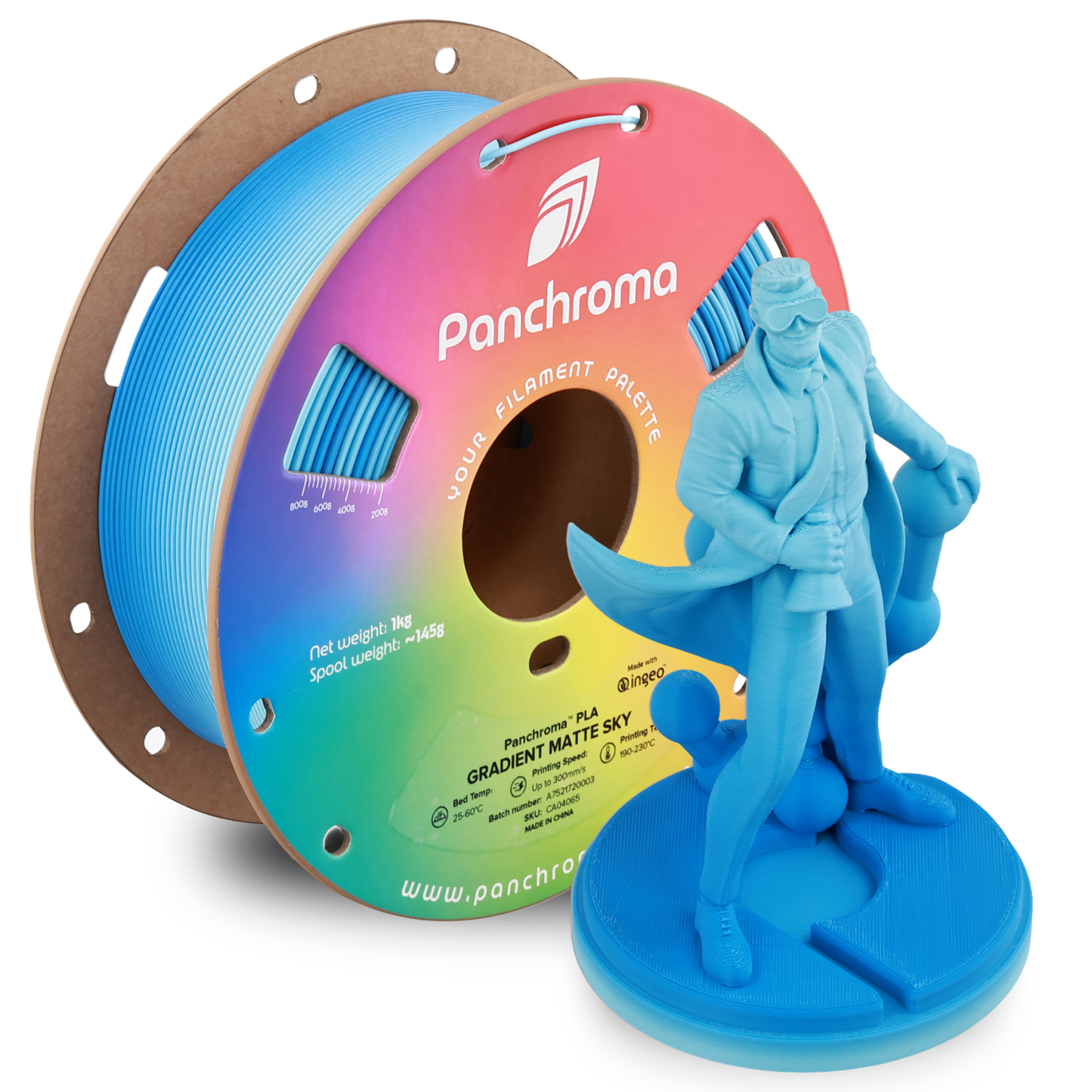 Polymaker Panchroma Gradient Matte PLA 1kg 1.75mm