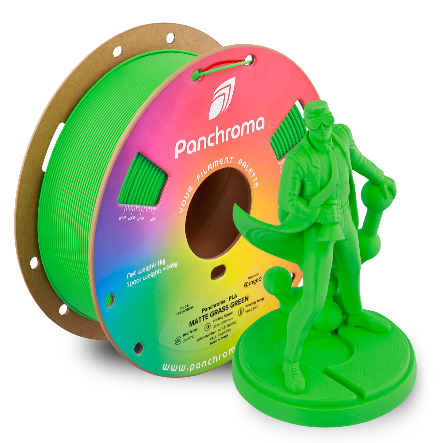 Polymaker Panchroma Matte PLA Filament 1kg 1.75 mm