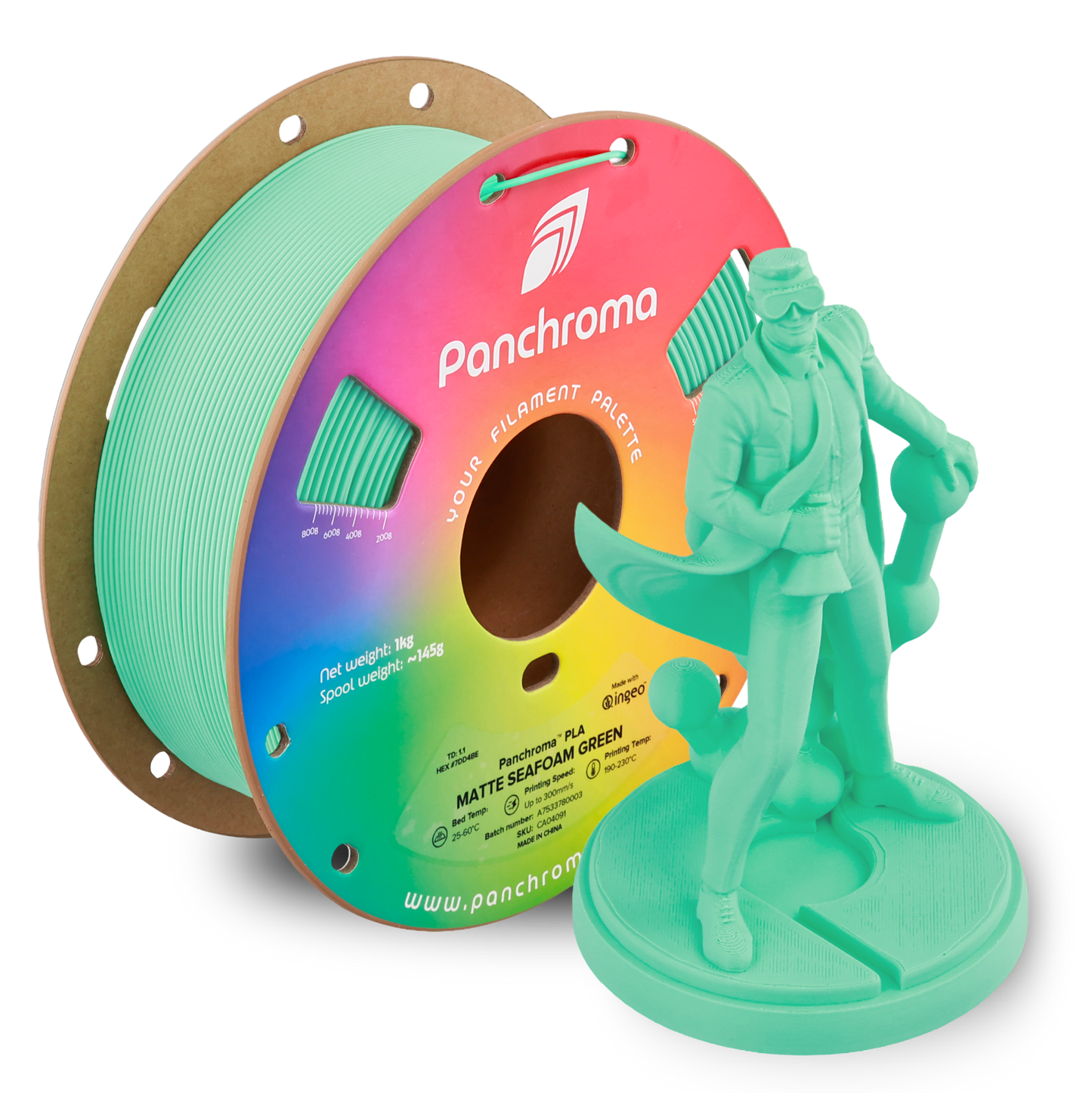 Polymaker Panchroma Matte PLA Filament 1kg 1.75 mm
