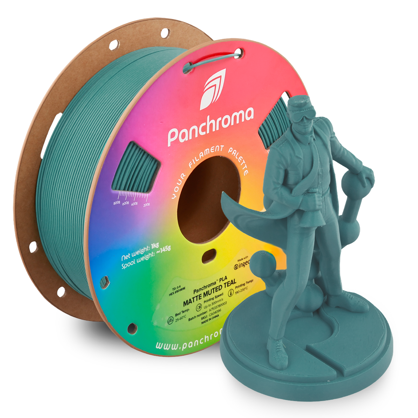 Polymaker Panchroma Matte PLA Filament 1kg 1.75 mm