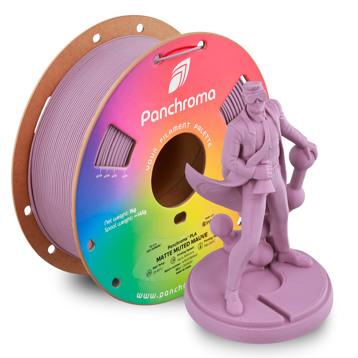 Polymaker Panchroma Matte PLA Filament 1kg 1.75 mm