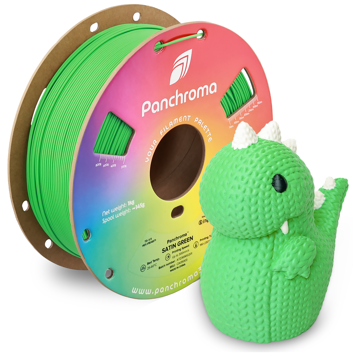 Polymaker Panchroma Satin PLA Filament 1kg 1.75mm