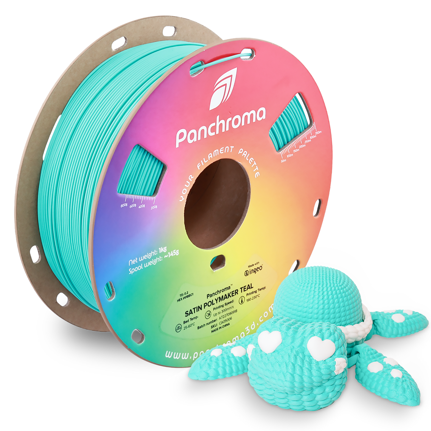 Polymaker Panchroma Satin PLA Filament 1kg 1.75mm