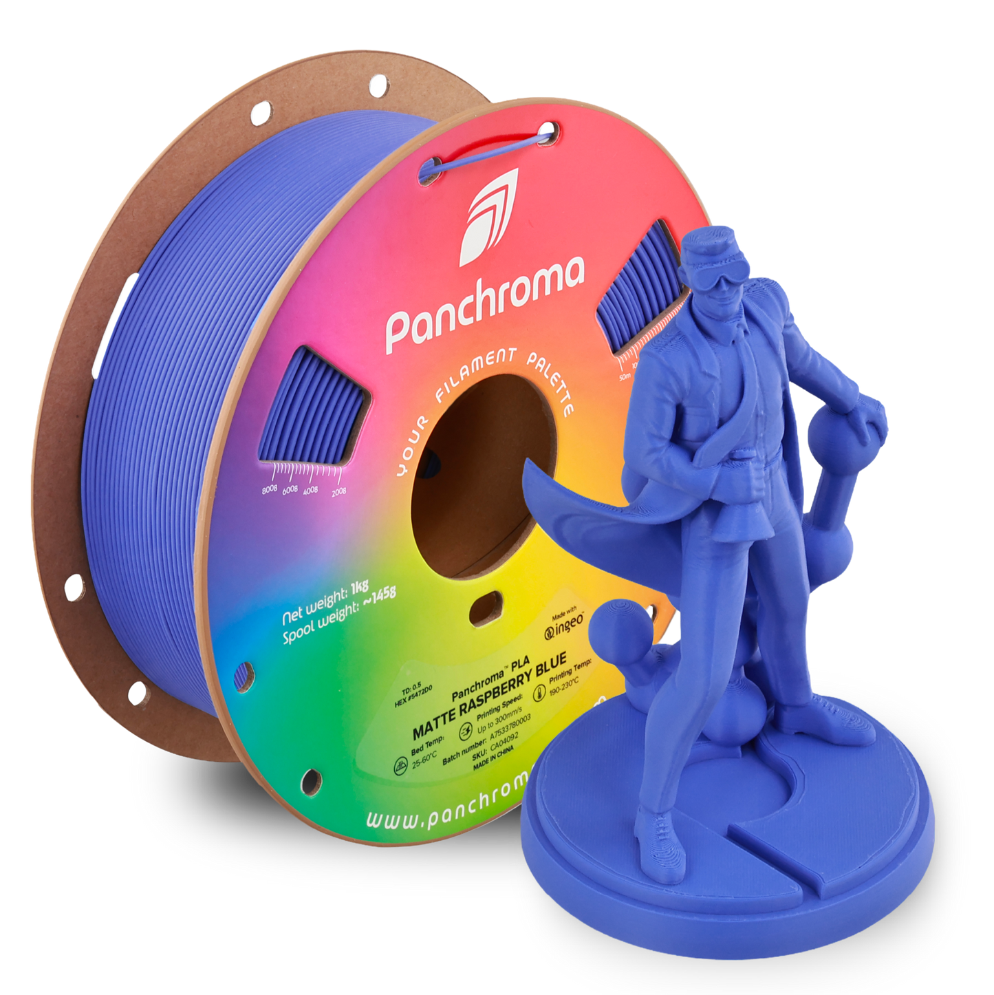 Polymaker Panchroma Matte PLA Filament 1kg 1.75 mm