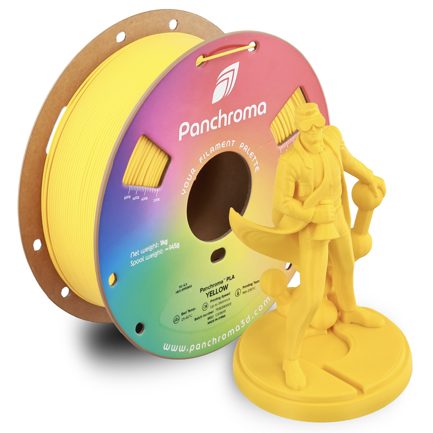Polymaker Panchroma Basic PLA Filament 1kg 1.75 mm