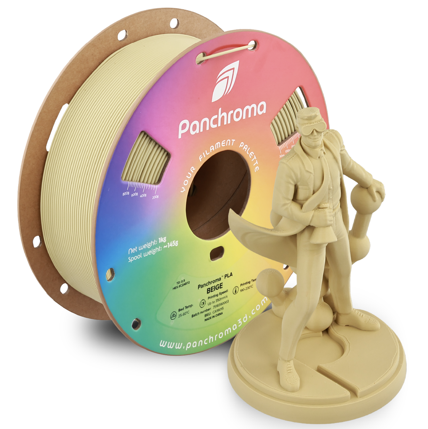 Polymaker Panchroma Basic PLA Filament 1kg 1.75 mm